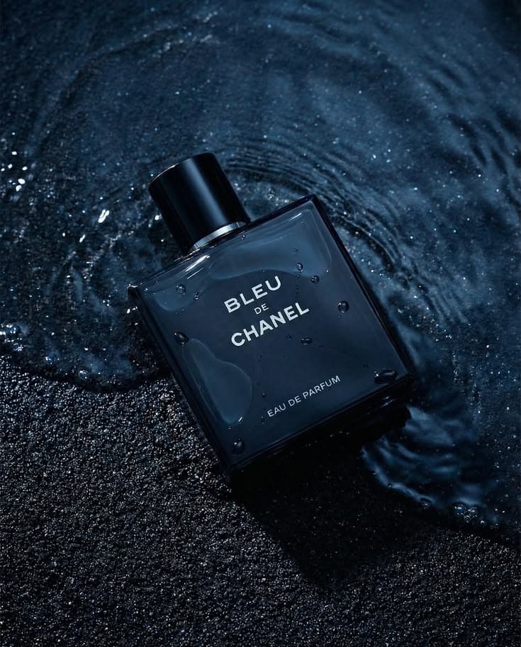 Curated vintage perfume bottles